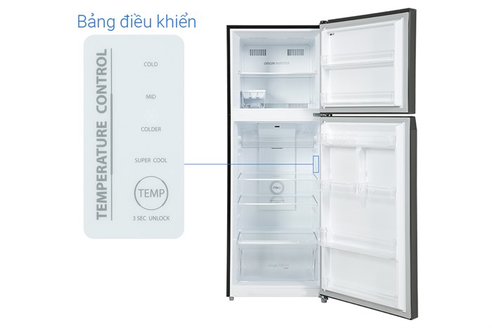 Tủ Lạnh Toshiba Inverter 312 Lít GR-RT416WE-PMV(58)-MM